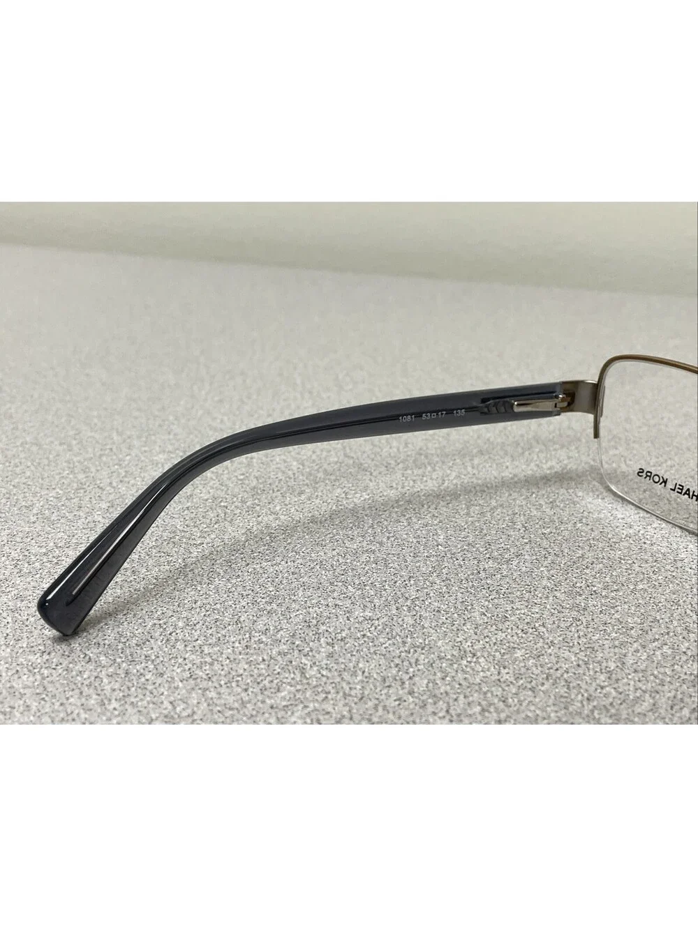 Michael Kors Mitzi IV MK 7008 1081 Brown Blue Half Eyeglasses Frames 53[]17-135